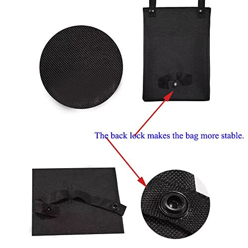 YehVeh 3 Pack Bike Handlebar Bag Bicycle Handle Bar Front Hanging Pouch 2 Layers with Mobile Phone Holder for Motorcycle eBike Scooter Trike Tricycle Cycling Vehicle Crossbar Kids Girls Boys Men Women - 6