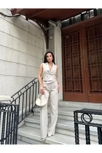 Yelek Shim Cepli Kostyum-TOSH - ZF BUTİK (1)