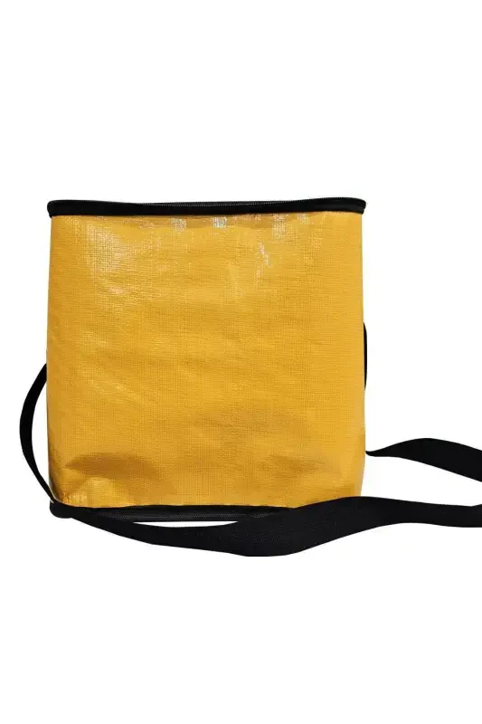 Yellow Color Cooler Thermal Bag Camping Picnic Bag - 1 Piece Ice Pack Gift-Yellow - 3