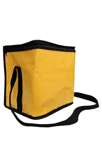 Yellow Color Cooler Thermal Bag Camping Picnic Bag - 1 Piece Ice Pack Gift-Yellow - 4