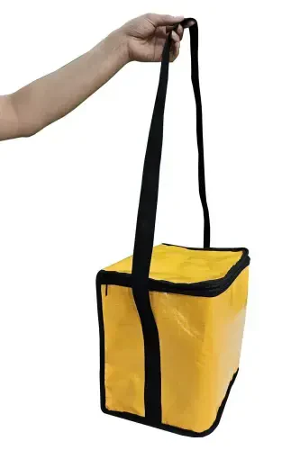 Yellow Color Cooler Thermal Bag Camping Picnic Bag - 1 Piece Ice Pack Gift-Yellow - 5
