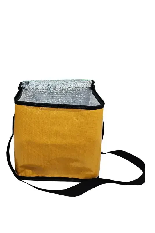 Yellow Color Cooler Thermal Bag Camping Picnic Bag - 1 Piece Ice Pack Gift-Yellow - 6