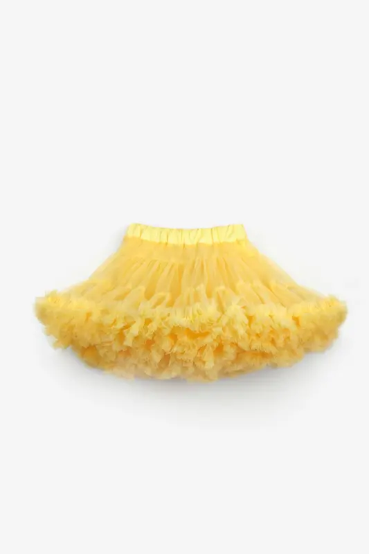 Yellow Girl Child Tutu Skirt - Bonita-Yellow - 15