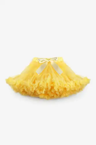 Yellow Girl Child Tutu Skirt - Bonita-Yellow - 5