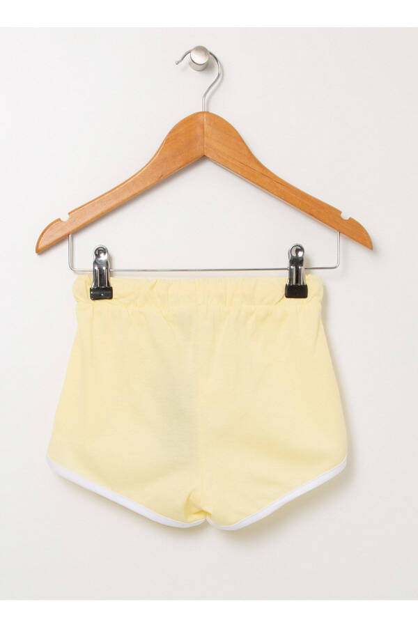 Yellow girls' shorts - 1