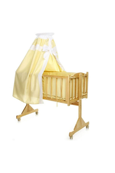 Yellow Rocking Cradle - TECTAKE (1)