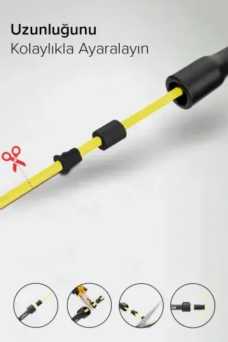 Yellow Skipping Rope Atp-3000-YELLOW - 3