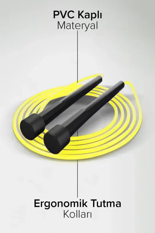 Yellow Skipping Rope Atp-3000-YELLOW - 4