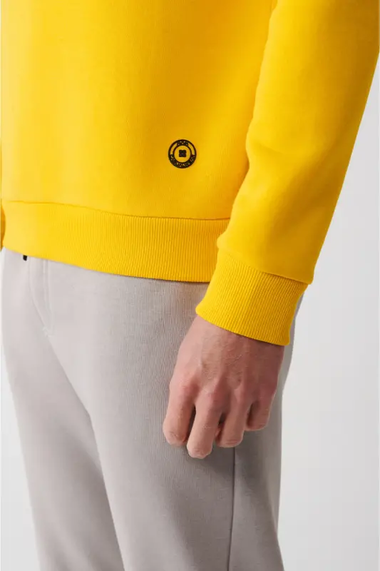 Yellow Unisex Sweatshirt - 5