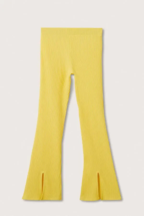 Yellow Women's Pants 27045804 - 3