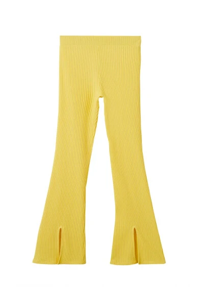 Yellow Women's Pants 27045804 - 4