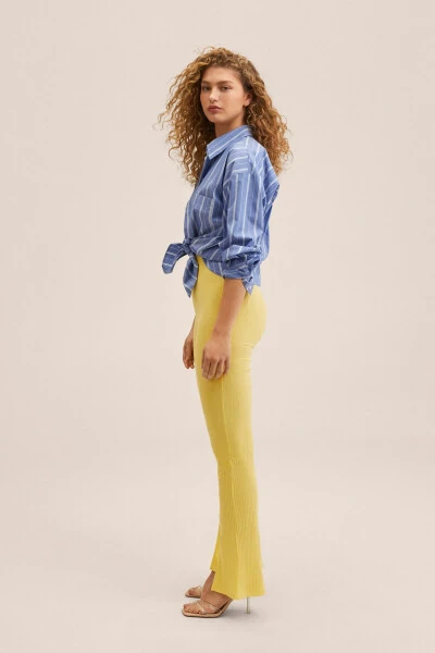 Yellow Women's Pants 27045804 - 8
