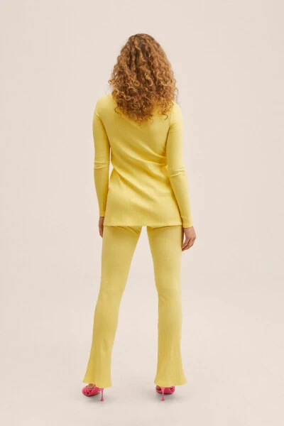 Yellow Women's Pants 27045804 - 10