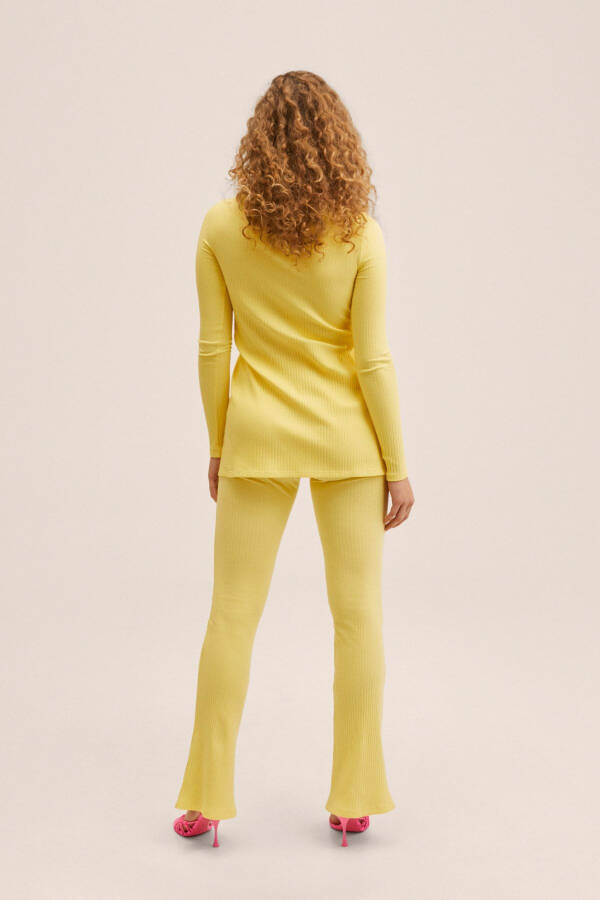 Yellow Women's Pants 27045804 - 10