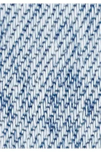 Yengil kesilgan, baland belli ko'k ayollar jin's shortilari. - 7