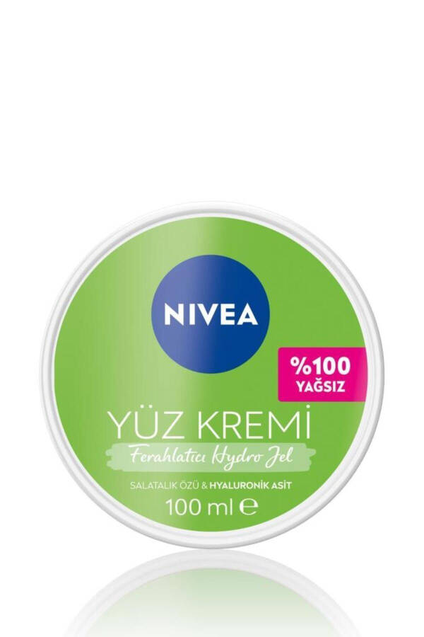 Yengillaydigan Gidrogеl Yuz Parvarish Kremi 100ml, Gialuron kislotasi, Yog'li Teri, Yaltirashga Qarshi Namlovchi - 7