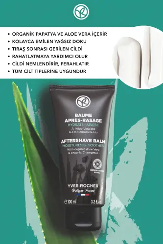 Yengillaydigan va tinchlantiruvchi soqol so'nggi balzami - 100 ml - YVES ROCHER (1)