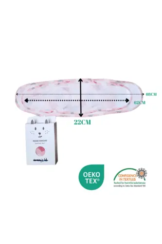 Yeni 0-4 Ay Ayarlanabilir Cırtlı Kedi Desenli Renkli Yarım Kuşak Bebek Kundak Kemer %100 Pamuk-Kedicik Mimi - 7