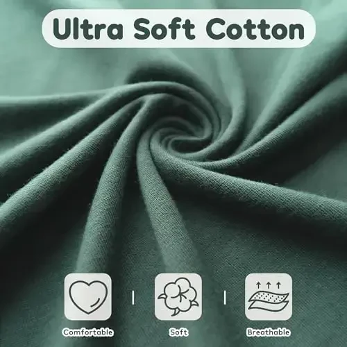 Newborn Baby Knotted Gown, Super Soft Silky Infant Sleeper, Baby Girl Sleep Gown with Mittens, Bow, and Hat Set - Modazone (1)