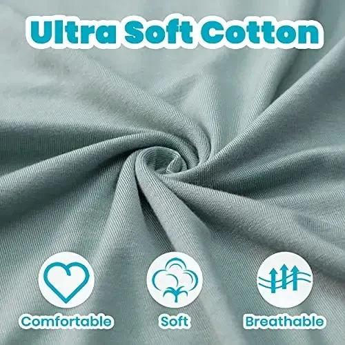 Newborn Baby Knotted Gown, Super Soft Silky Infant Long Sleeve Sleeper with Mittens and Hat & Bowknot Set (Extra Long) - BABY NOAH (1)