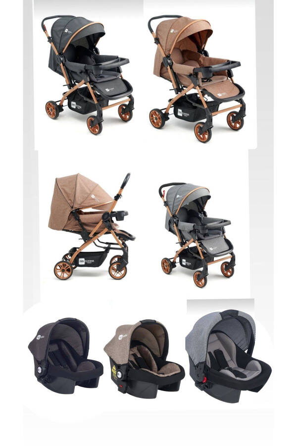 Yeni Doğan LOVE Lüx Bebek Çeyiz Seti (22 Parça) AHŞAP BEŞİK BEBEK ARABASI SALINCAK HAMAK PUSET.. - 3