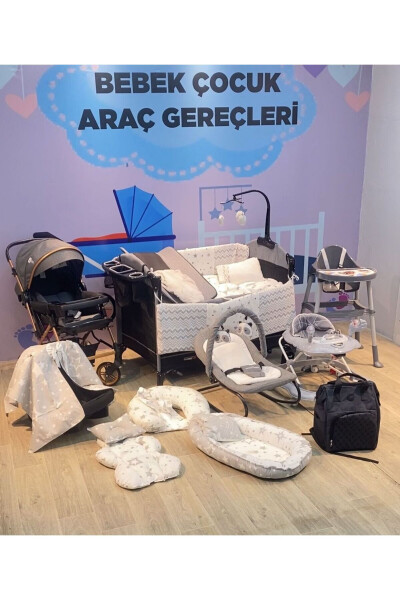 YENİ DOĞAN OPTİMA BEBEK ÇEYİZ SETİ 22 PARÇA PARK BEŞİK BEBEK ARABASI PUSET ANA KUCAĞI... - TURHAN BEBE