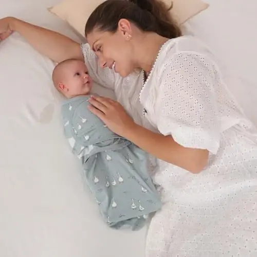 insular Baby Swaddle Wrap, Swaddle Blanket for Newborn and Infant, Adjustable Velcro Swaddling Set for Boy and Girl, Soft Cotton Baby Sleep Sack 3 Pack, Dachshund, Medium(3-6 Month) - 6