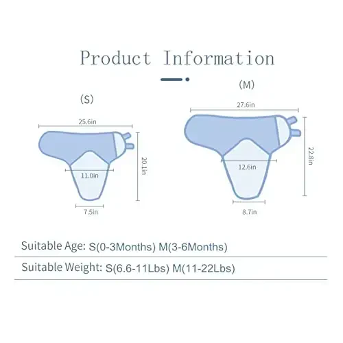 insular Baby Swaddle Wrap, Swaddle Blanket for Newborn and Infant, Adjustable Velcro Swaddling Set for Boy and Girl, Soft Cotton Baby Sleep Sack 3 Pack, Beige Swan, Small(0-3 Month) - 4