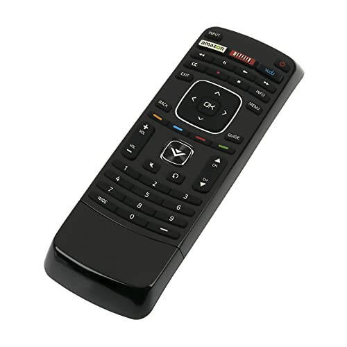 New Universal Internet APP Remote Control XRT110 Replacement fit for Vizio LCD LED TV E320i-A2 E320i-A0 E420i-A1 E650VSE M320SL M370SL E322AR E422AR E472VLE E552VLE E422VLE E370VP E320VT E370VT - 2