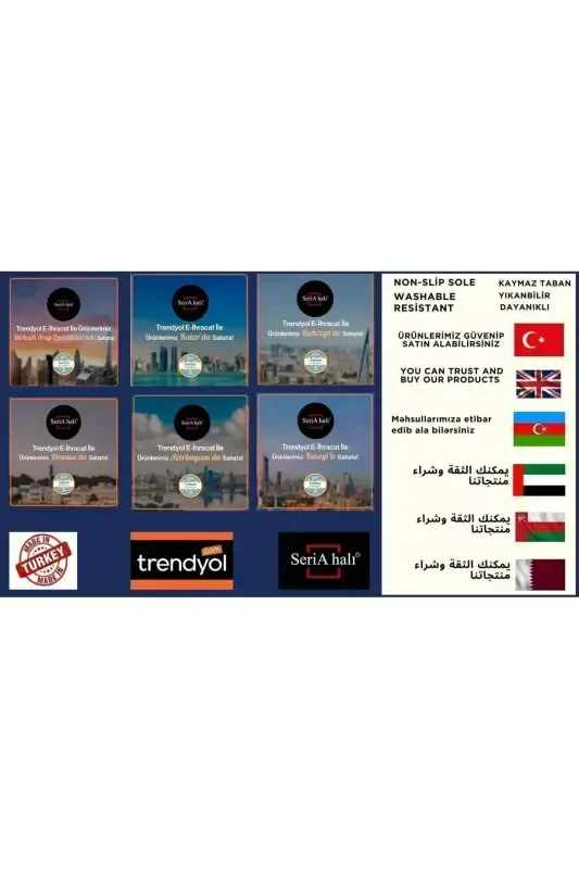 Seria Halı Urunu Olan Post Halı Peluş Kürk Halı 60x100 80x130 80x150 100x150 120x180 Cm-Antrasit - 6