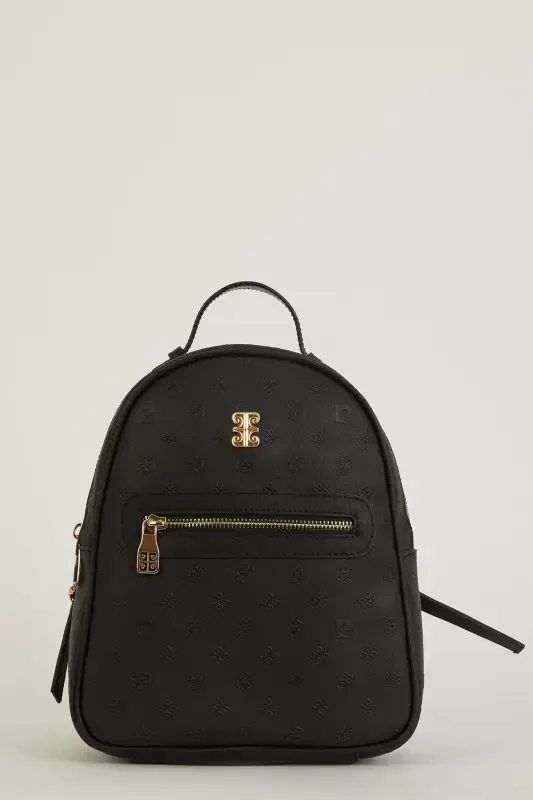 Yeni Siyah Print Kadın Sırt Çantası 05PO22Y1541-Print Yeni Siyah - 2