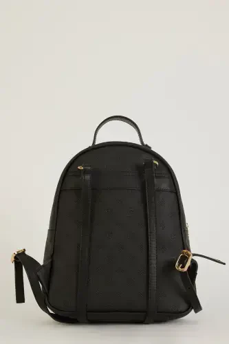 Yeni Siyah Print Kadın Sırt Çantası 05PO22Y1541-Print Yeni Siyah - 4