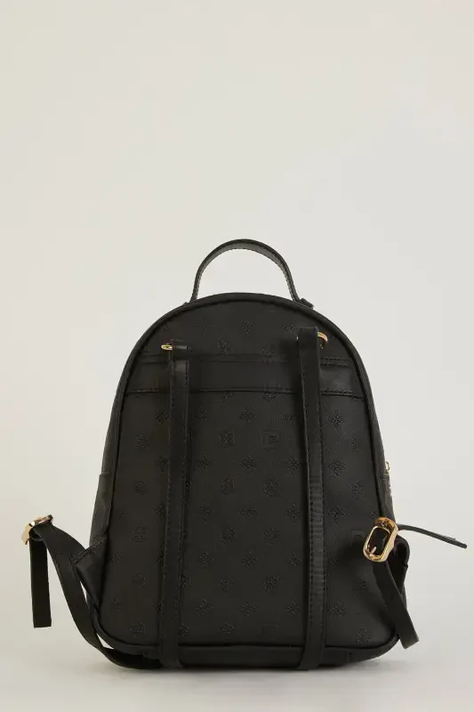 Yeni Siyah Print Kadın Sırt Çantası 05PO22Y1541-Print Yeni Siyah - 4