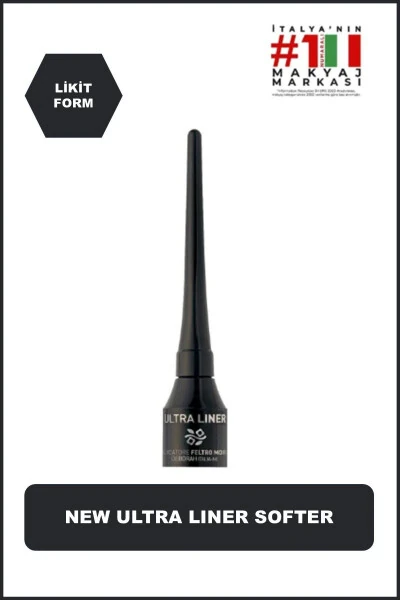 New Ultra Liner Softer Siyah Eyeliner - 8009518141580 - DEBORAH