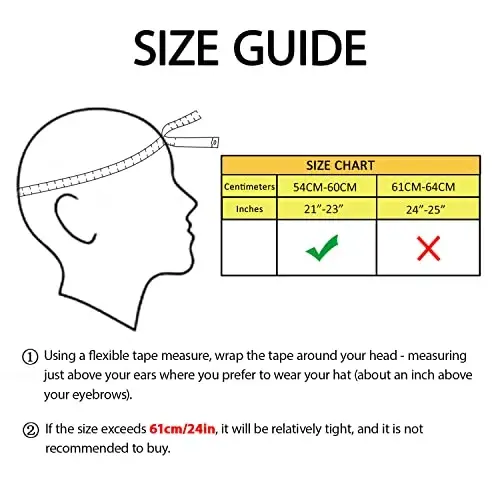 NEW-Vi Fishing Umbrella Hat Folding Adjustable Sun Rain Cap, 37.4”Oversize Hands Free Umbrellas, 7-Ribs Anti-UV Waterproof Headwear for Fishing Gardening Golf Sunshade Outdoor - NEW-VI (1)
