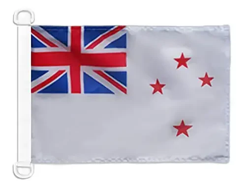 New Zealand Naval Ensign NAUTICAL Flag 18'' x 12'' - New Zeleander –Kiwi War flags 30 x 45 cm. - Banner 12x18 in for boat - AZ FLAG 