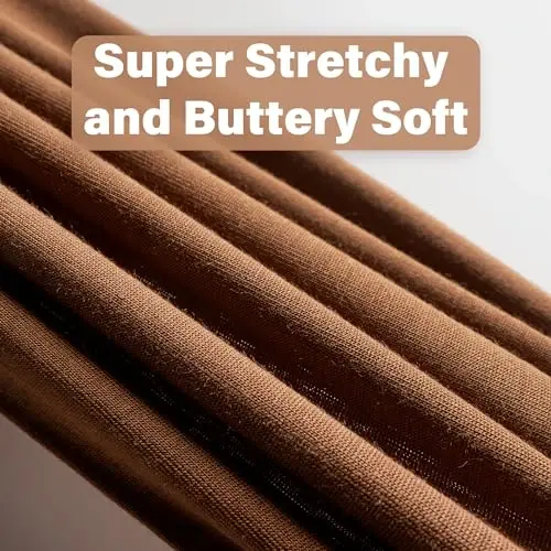 Newborn Baby Knotted Gown, Super Soft Silky Infant Sleeper, Baby Girl Sleep Gown with Mittens, Bow, Clip and Hat Set - 3