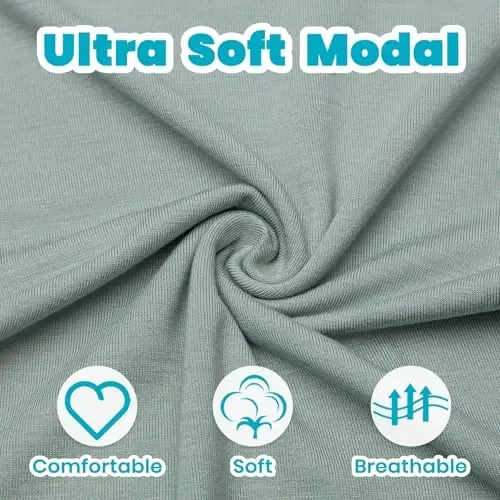 Newborn Baby Knotted Gown, Super Soft Silky Infant Sleeper, Baby Girl Sleep Gown with Mittens, Bow, Clip and Hat Set - 2