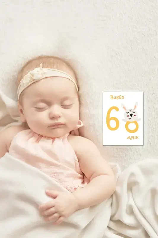 Yenidoʻgʻan Hastane Chiqish Sovgʻalari, Qiz Bola Uchun Xotira Adyoli, 12 Oylik Yubiley Belgilari-MAVİ1 - 5