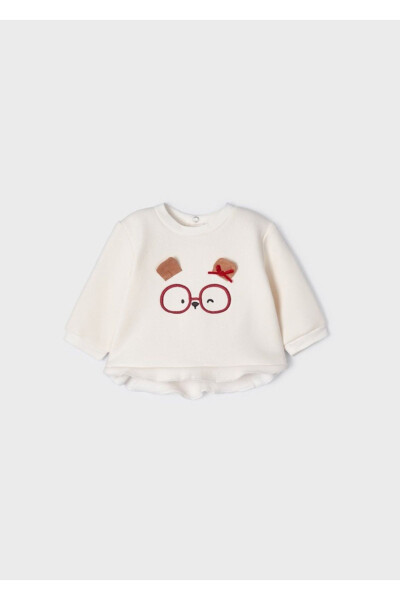 Yenidoğan Kız Bebek Pullover 2403 - 4