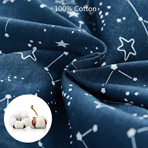 insular Baby Swaddle Wrap, Swaddle Blanket for Newborn and Infant, Adjustable Swaddling Set for Boy and Girl, Soft Cotton Baby Sleep Sack 3 Pack, Space, Small(0-3 Month) - 4