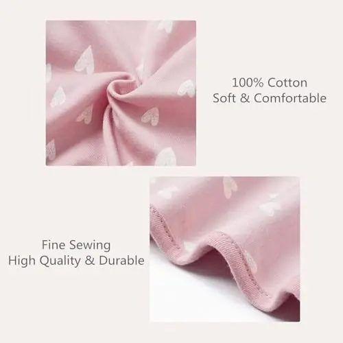 insular Baby Swaddle Wrap, Swaddle Blanket for Newborn and Infant, Adjustable Velcro Swaddling Set for Boy and Girl, Soft Cotton Baby Sleep Sack 3 Pack, Pink Swan, Medium(3-6M) - 6