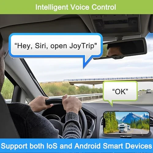 YEOIZO WiFi Nomer plitasiz Simsiz Orqa Ko'rish Kamerasi, 720P HD Avtomobil Orqa Ko'rish Kamera Tizimlari, Oldingi/Orqa Ko'rinish Teskari Kamera, 160° Ko'rish Burchagi Avtomobillar SUV Pikap Trelervan Karvon Kempingi uchun iPhone iPad Android - 6