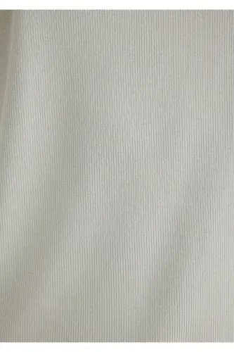 Yeşil Basic Tişört Slim Fit / Dar Kesim 1612904-70084 - Gri-70084 - 7