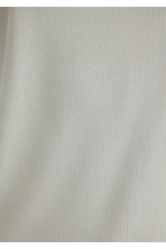 Yeşil Basic Tişört Slim Fit / Dar Kesim 1612904-70084 - Gri-70084 - 7