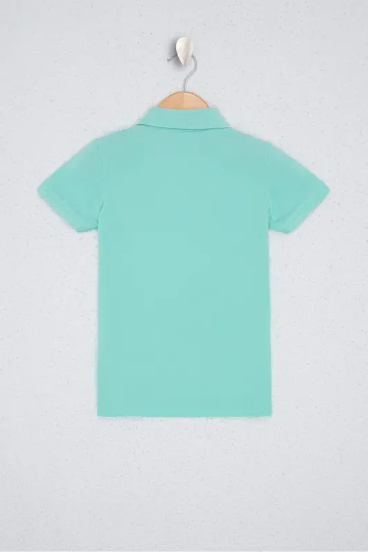 Yesıl Erkek Çocuk T-Shirt-VR090 - 2