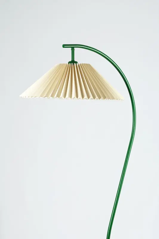 Yesil Montana Tek Ayaklı Metal Lambader-Koyu Yeşil - 3