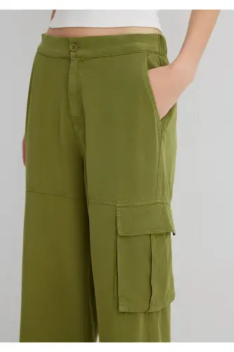 Yeşil Kargo Pantolon 1011079-71862 - Yeşil-71862 - 8