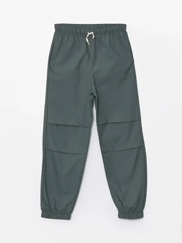 Yeşil Rahat Kalıp Beli Lastikli Erkek Çocuk Jogger Pantolon-Yeşil - LC WAIKIKI
