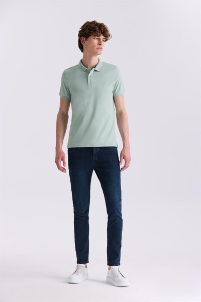 Yeşil Slim Fit Polo Yaka T-Shirt - 2